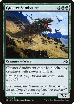 Greater Sandwurm [Ikoria: Lair of Behemoths]-1
