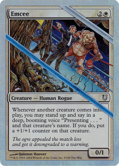 Emcee (Alternate Foil) [Unhinged]-1