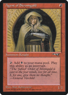 Agent of Stromgald (Arms Crossed) [Alliances]-1