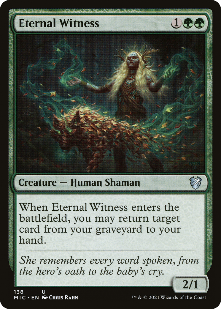 Eternal Witness [Innistrad: Midnight Hunt Commander]-1