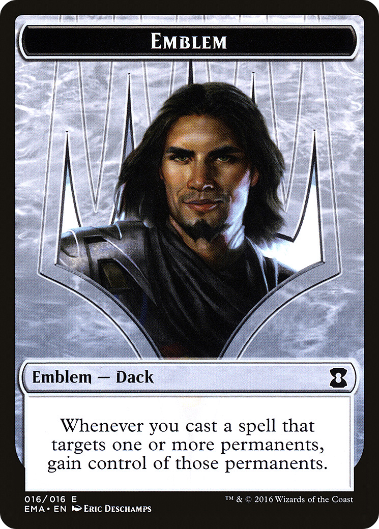 Dack Fayden Emblem [Eternal Masters Tokens]-1