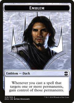 Dack Fayden Emblem [Eternal Masters Tokens]-1