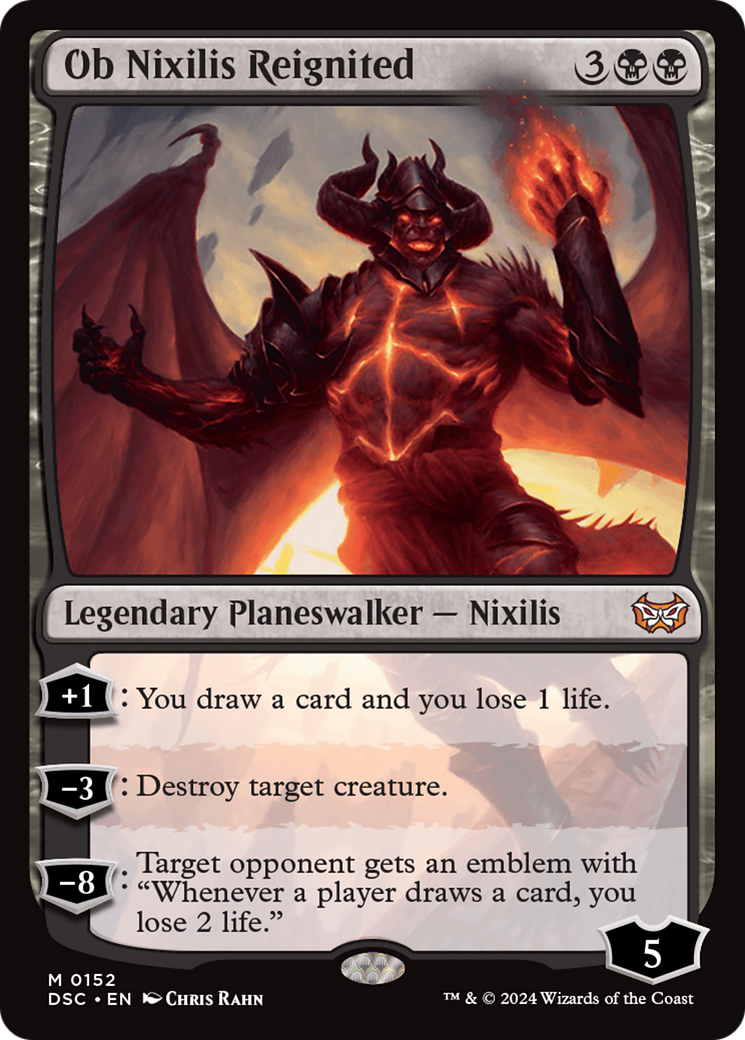 Ob Nixilis Reignited [Duskmourn: House of Horror Commander]-1