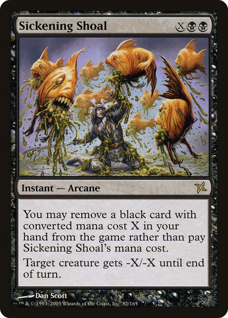 Sickening Shoal [Betrayers of Kamigawa]-1