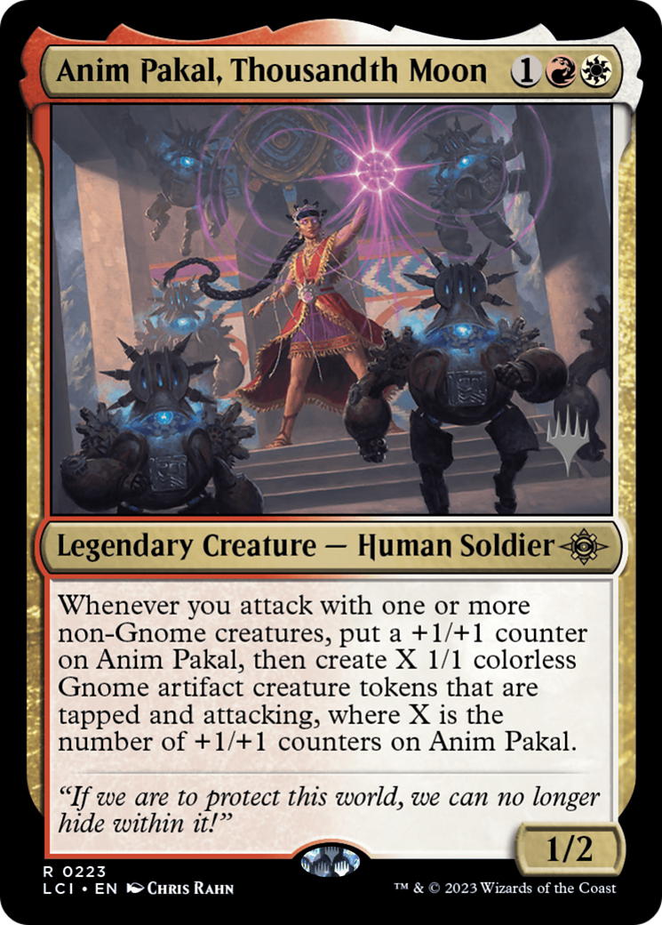 Anim Pakal, Thousandth Moon (Promo Pack) [The Lost Caverns of Ixalan Promos]-3