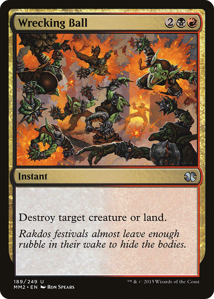 Wrecking Ball (MM2-189) - Modern Masters 2015-1