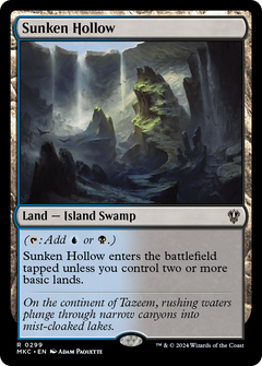 Sunken Hollow [Murders at Karlov Manor Commander]-1