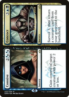 Connive // Concoct [Guilds of Ravnica Prerelease Promos]-1