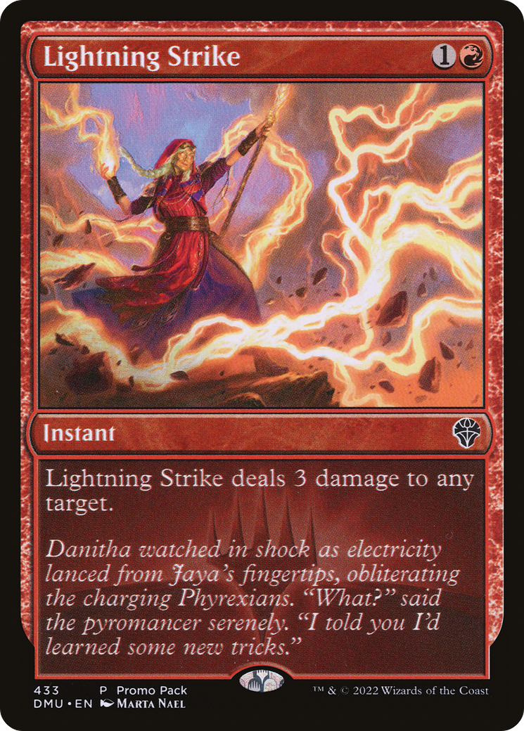 Lightning Strike (Promo Pack) [Dominaria United Promos]-1