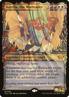 Aurelia, the Warleader (Halo Foil) [Multiverse Legends]-1