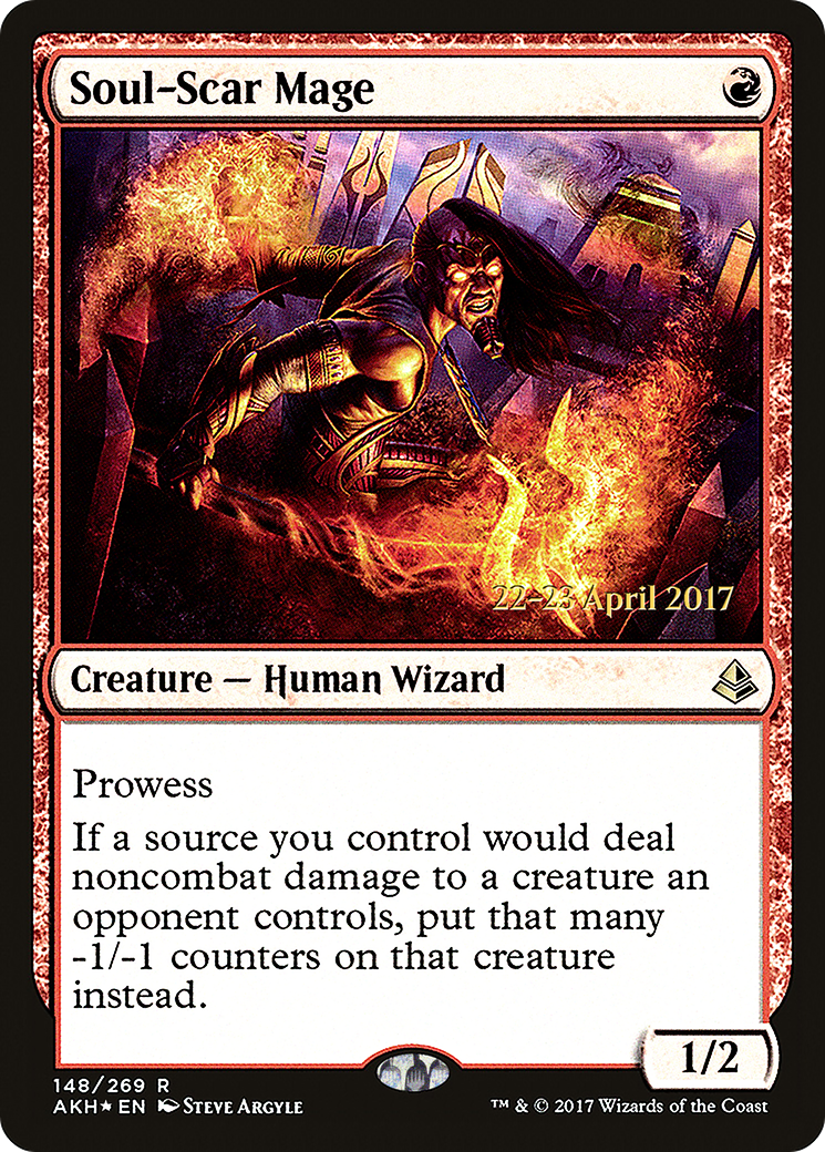 Soul-Scar Mage [Amonkhet Prerelease Promos]-1
