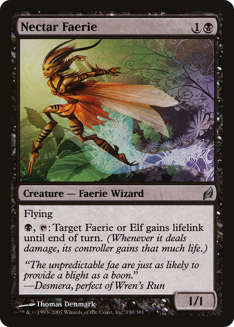 Nectar Faerie [Lorwyn]-1