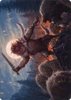 Tovolar, the Midnight Scourge // Tovolar, the Midnight Scourge (AMID-006) - Midnight Hunt Art Series (Borderless)-3