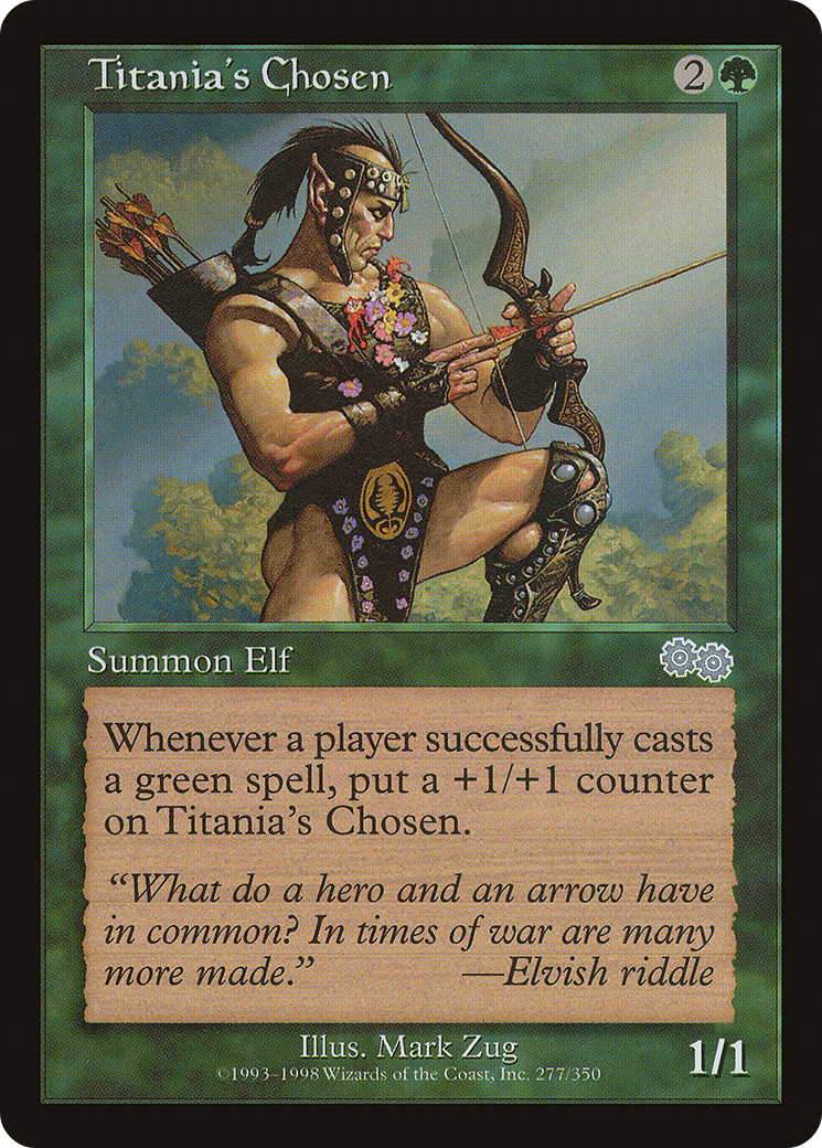 Titania's Chosen [Urza's Saga]-1