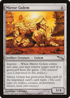 Mirror Golem [Mirrodin]-1