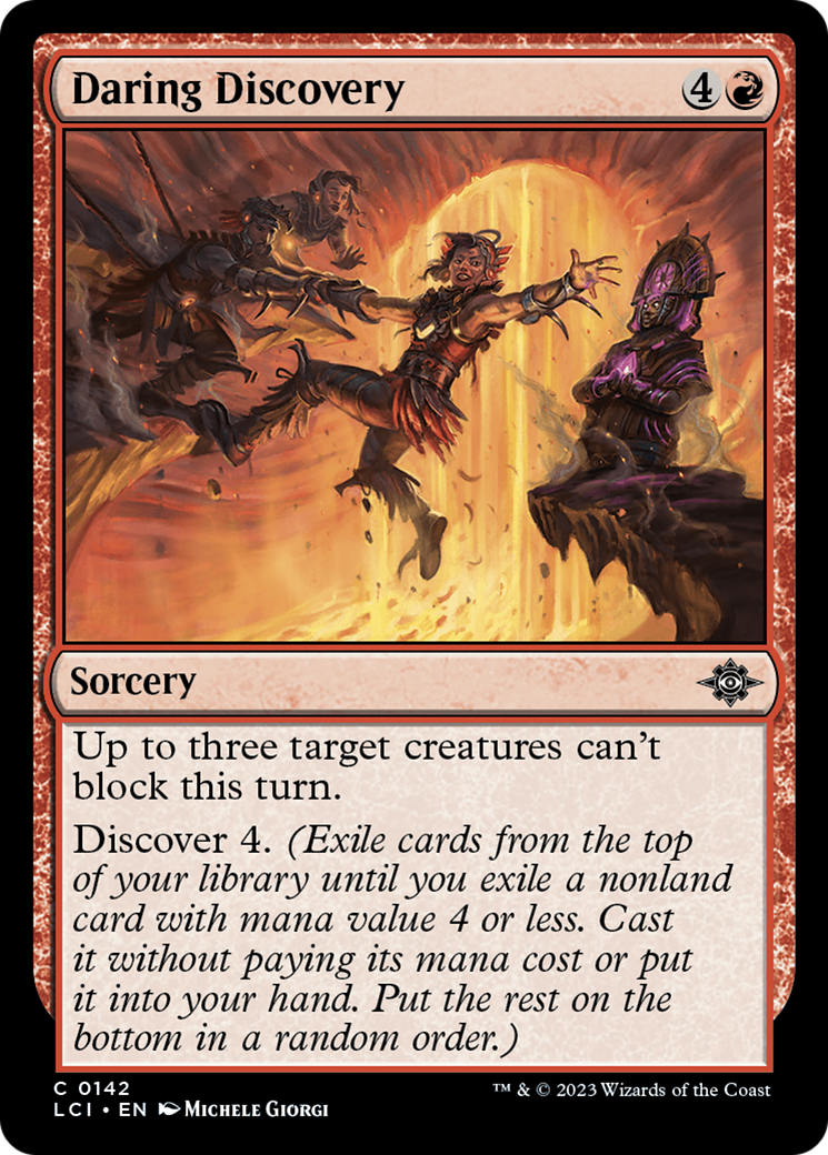 Daring Discovery [The Lost Caverns of Ixalan]-1