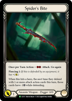 Spider's Bite [LGS111] (Promo)  Cold Foil-1