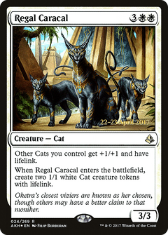 Regal Caracal [Amonkhet Prerelease Promos]-1