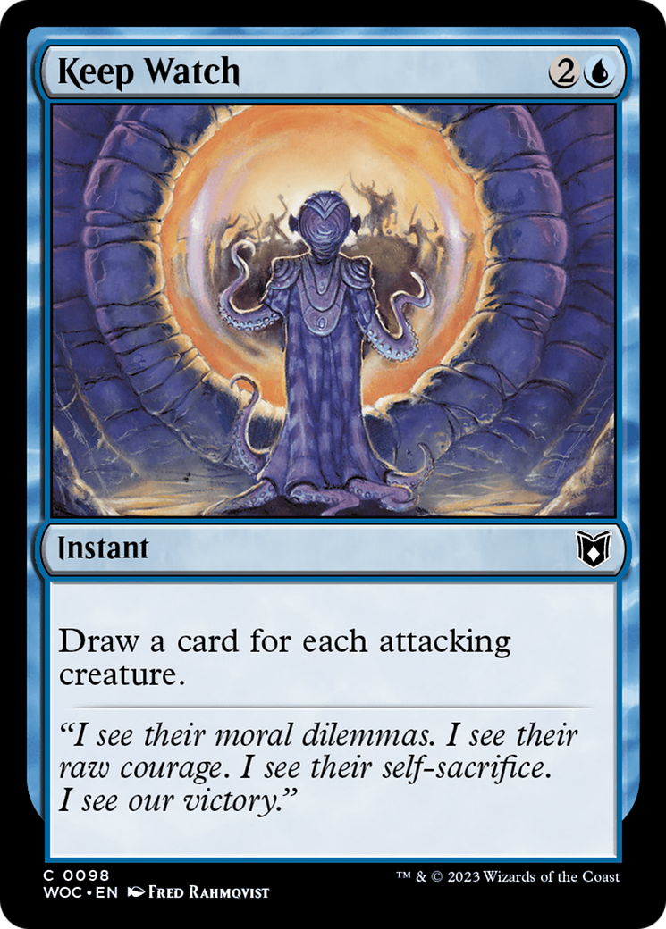 Keep Watch [Wilds of Eldraine Commander]-1