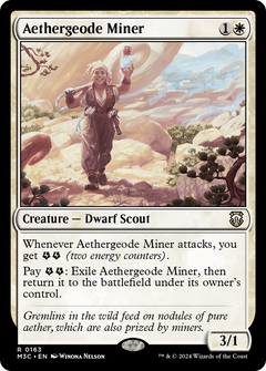 Aethergeode Miner [Modern Horizons 3 Commander]-1