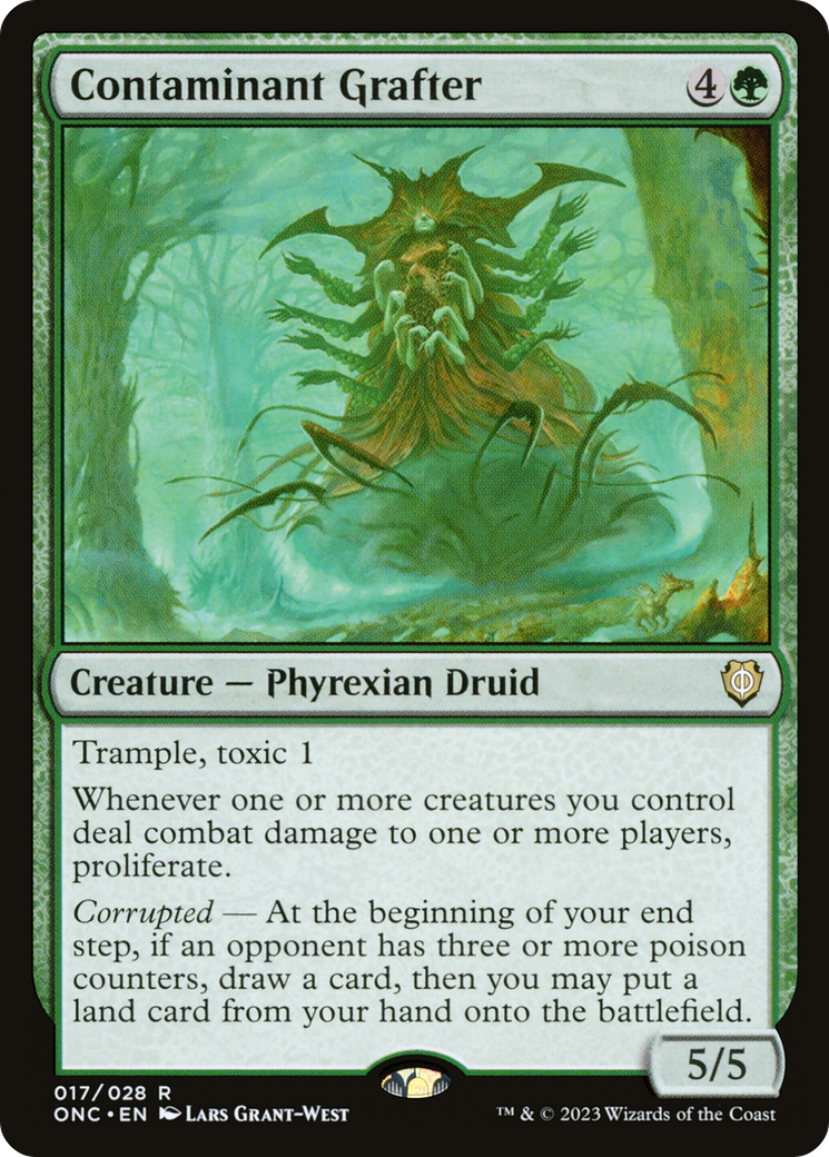 Contaminant Grafter [Phyrexia: All Will Be One Commander]-1