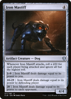 Iron Mastiff [Commander Legends: Battle for Baldur's Gate]-1