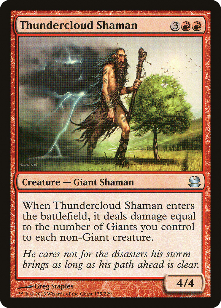 Thundercloud Shaman [Modern Masters]-1
