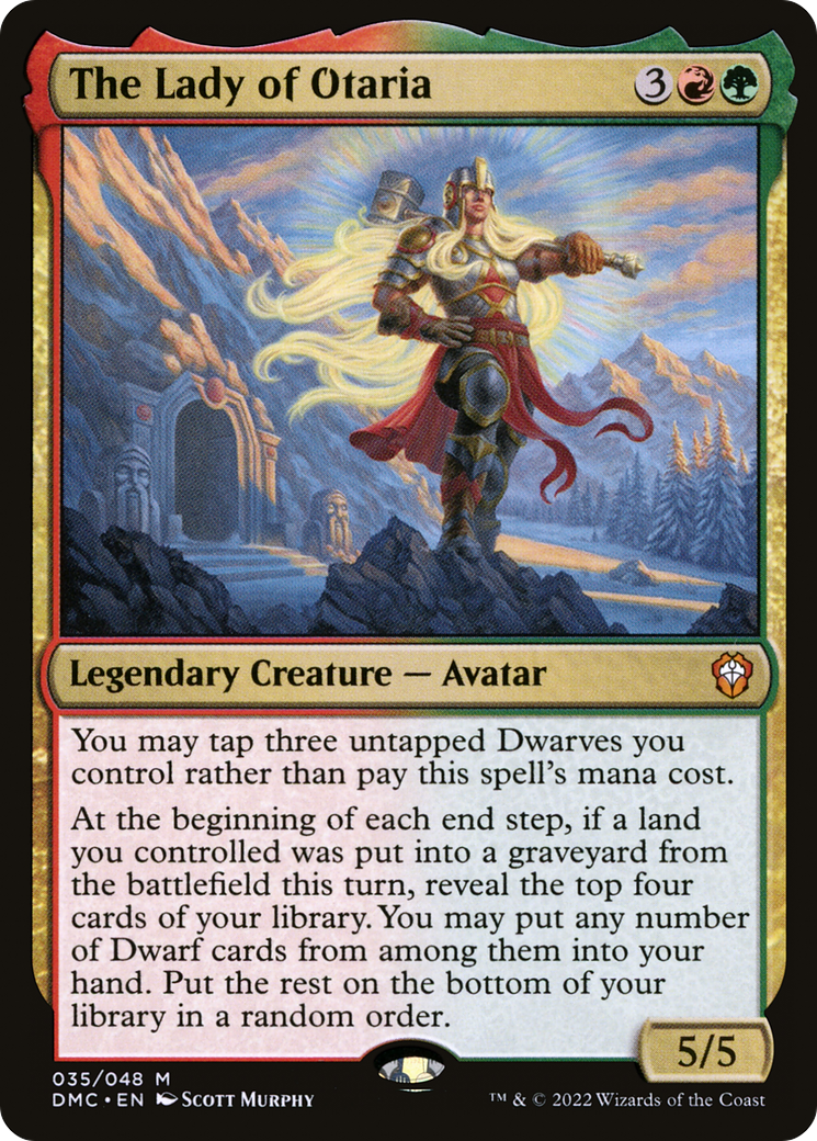 The Lady of Otaria [Dominaria United Commander]-1