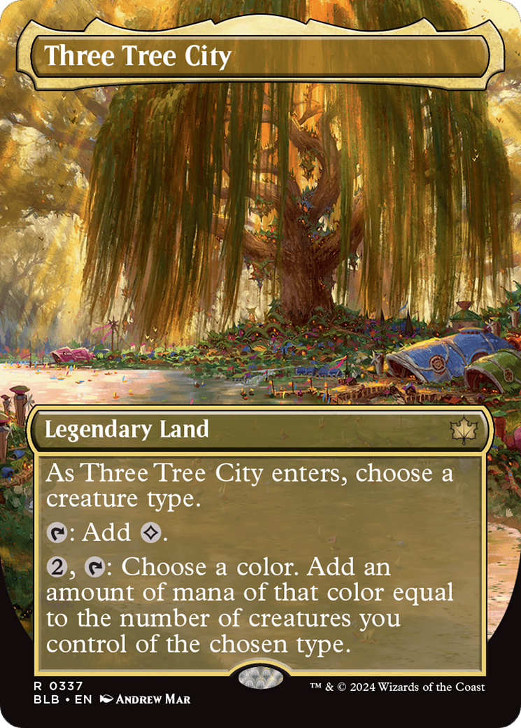 Three Tree City (Borderless) (0337) [Bloomburrow]-1