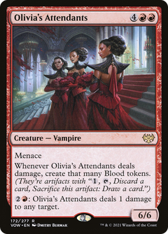 Olivia's Attendants [Innistrad: Crimson Vow]-1