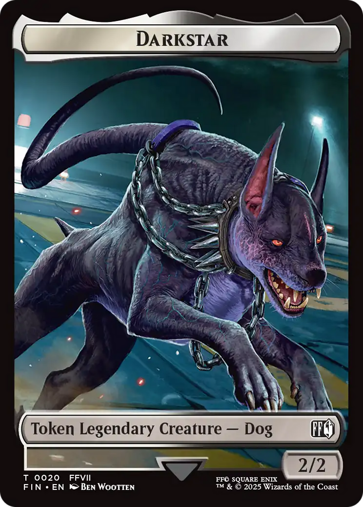 Angelo // Darkstar Double-Sided Token [FINAL FANTASY Tokens]-2