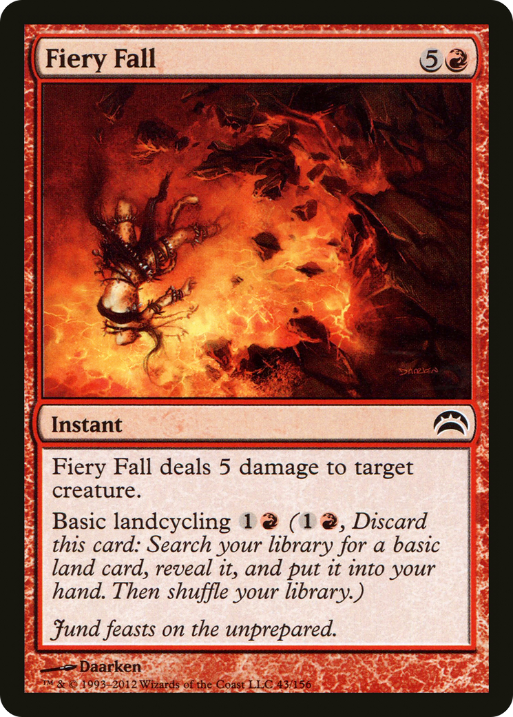 Fiery Fall [Planechase 2012]-1