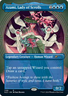 Azami, Lady of Scrolls (Borderless) [Secret Lair Drop Series]-1