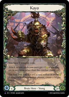 Kayo (Marvel) [HVY002] (Heavy Hitters)  Cold Foil-1