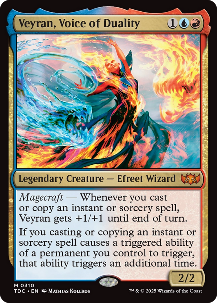 Veyran, Voice of Duality [Tarkir: Dragonstorm Commander]-1
