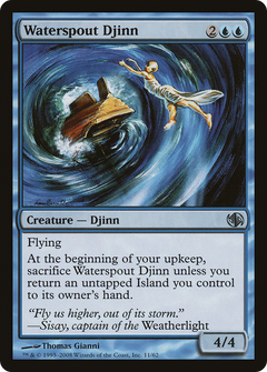 Waterspout Djinn (DD2-011) - Duel Decks: Jace vs. Chandra-1