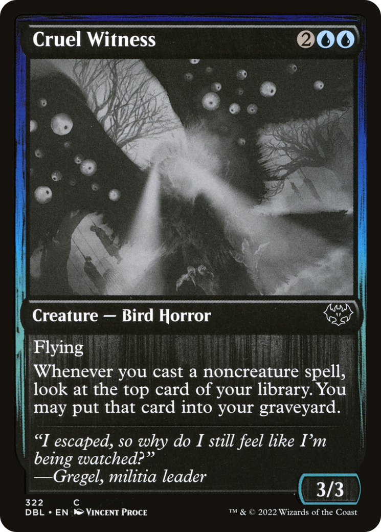 Cruel Witness [Innistrad: Double Feature]-1