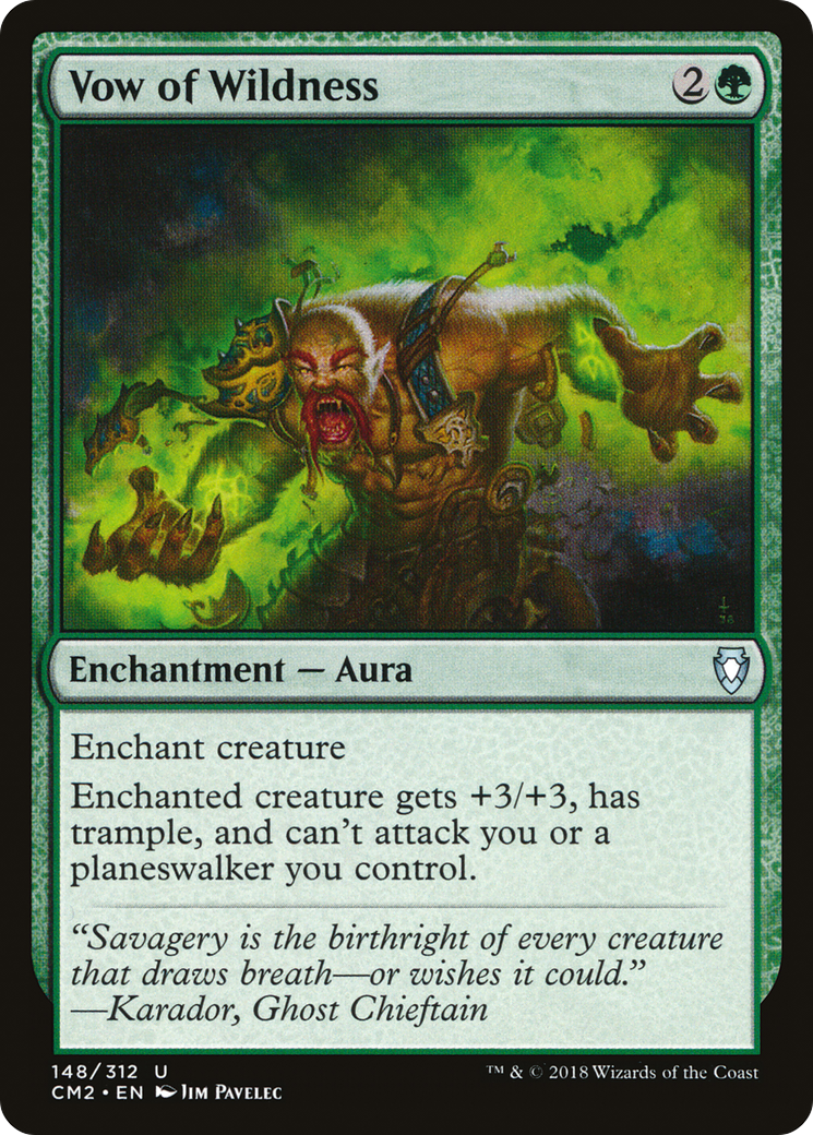 Vow of Wildness (CM2-148) - Commander Anthology Volume II-1