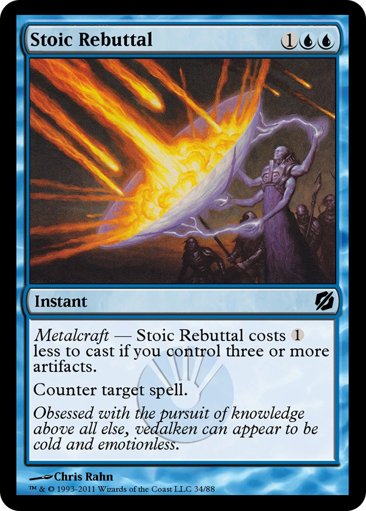Stoic Rebuttal (TD2-034) - Duel Decks: Mirrodin Pure vs. New Phyrexia-1