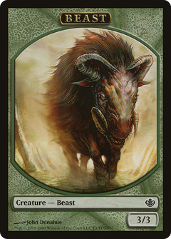 Beast Token (T1) [Duel Decks: Garruk vs. Liliana Tokens]-1