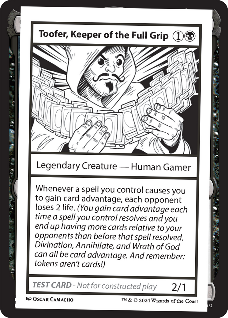 Toofer, Keeper of the Full Grip [Mystery Booster 2 Playtest Cards]-1