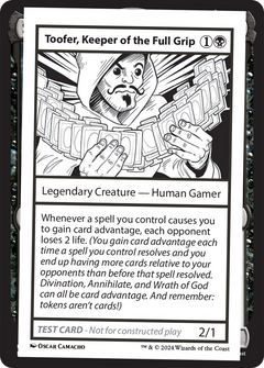 Toofer, Keeper of the Full Grip [Mystery Booster 2 Playtest Cards]-1