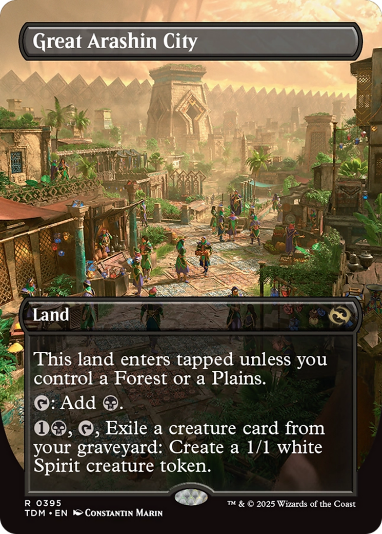 Great Arashin City (Borderless) [Tarkir: Dragonstorm]-1