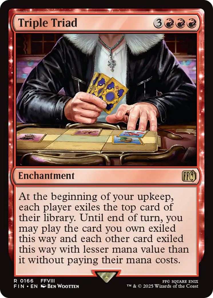 Triple Triad (FIN-166) - FINAL FANTASY: (enchantment) Foil-1