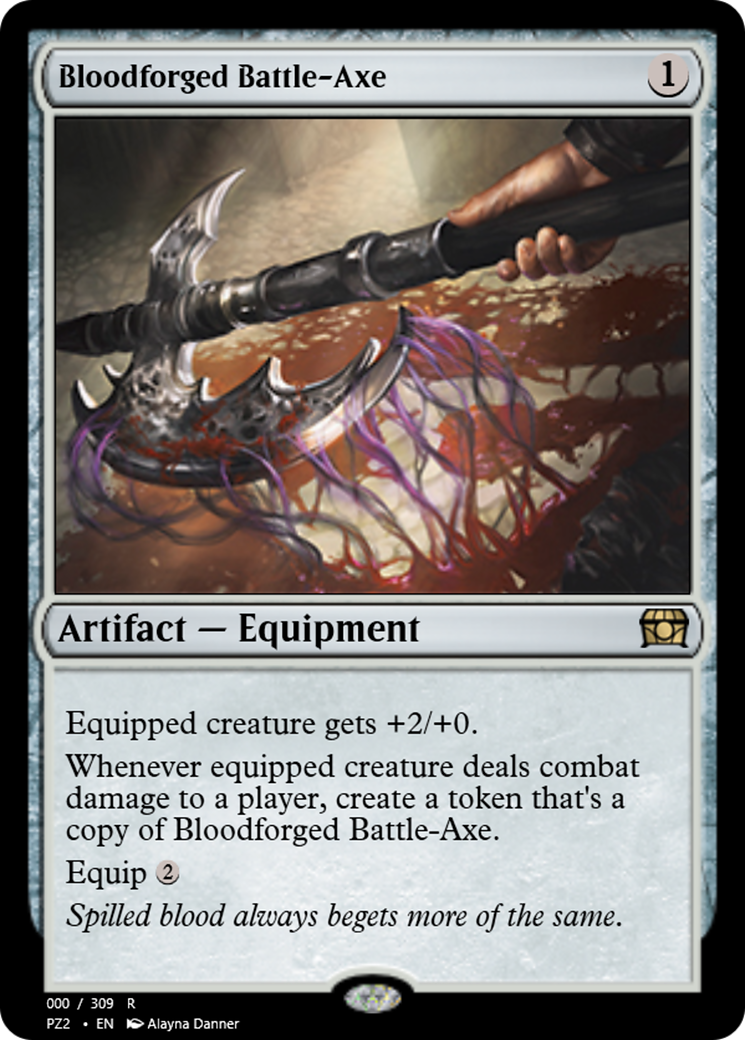 Bloodforged Battle-Axe (PZ2-65713) - Treasure Chest-1