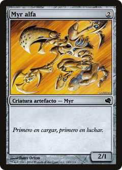 Alpha Myr (Spanish) - "Myr alfa" (PS11-183) - Salvat 2011-1
