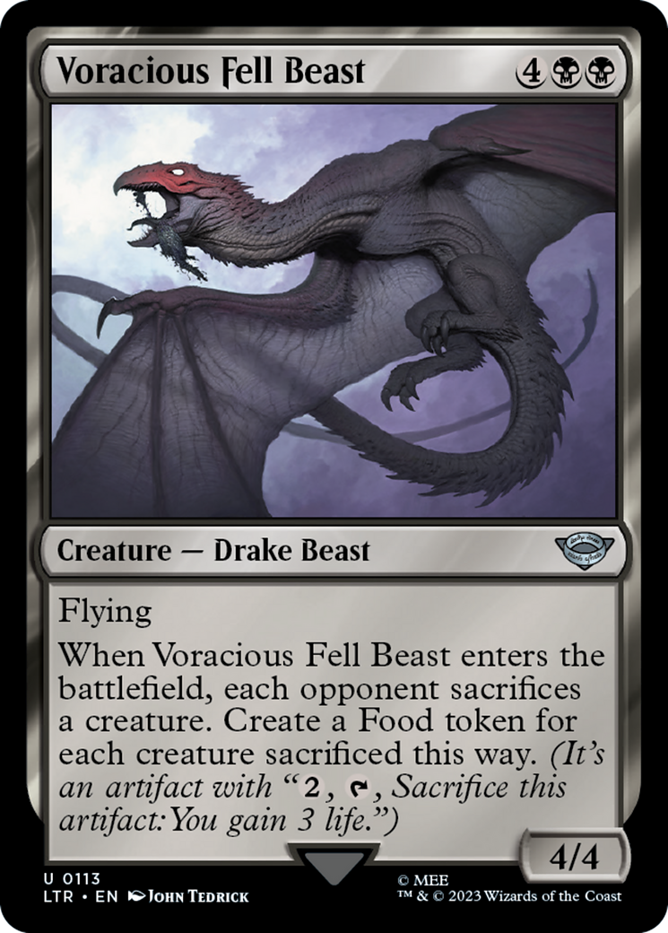 Voracious Fell Beast (LTR-113) - The Lord of the Rings: Tales of Middle-earth-1