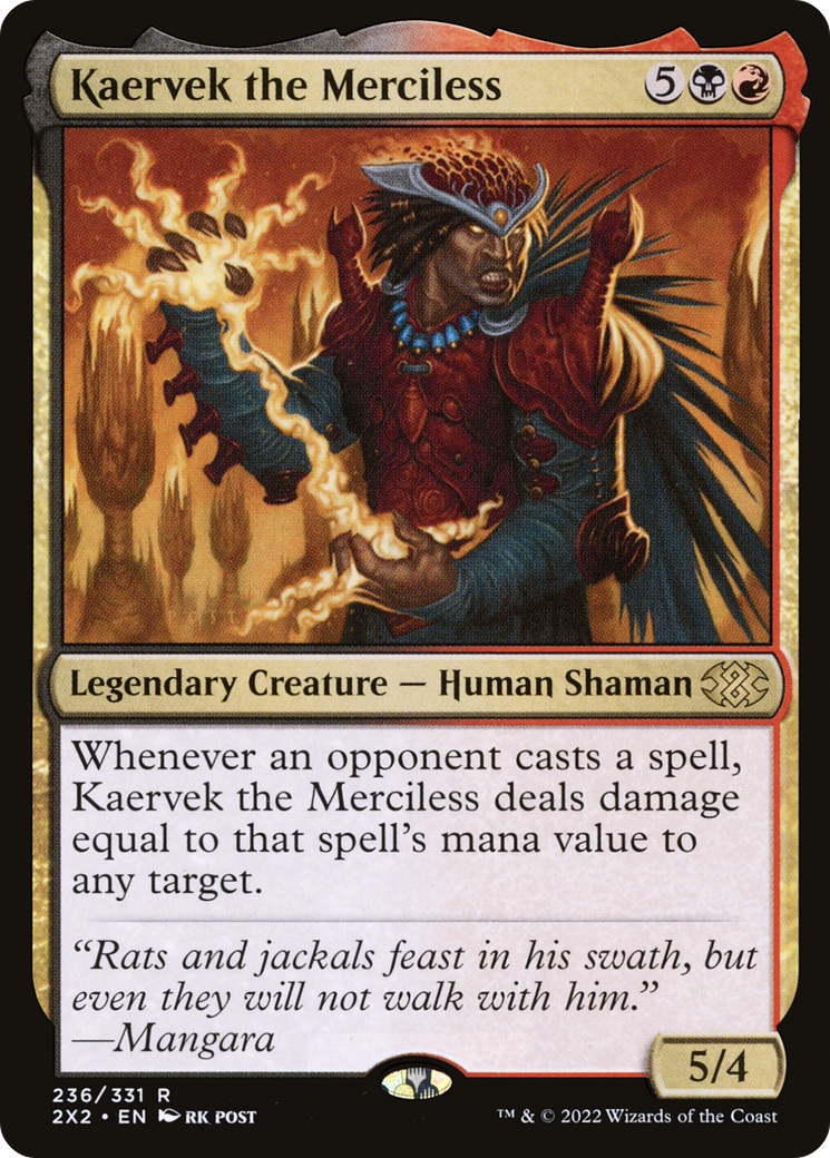 Kaervek the Merciless [Double Masters 2022]-1