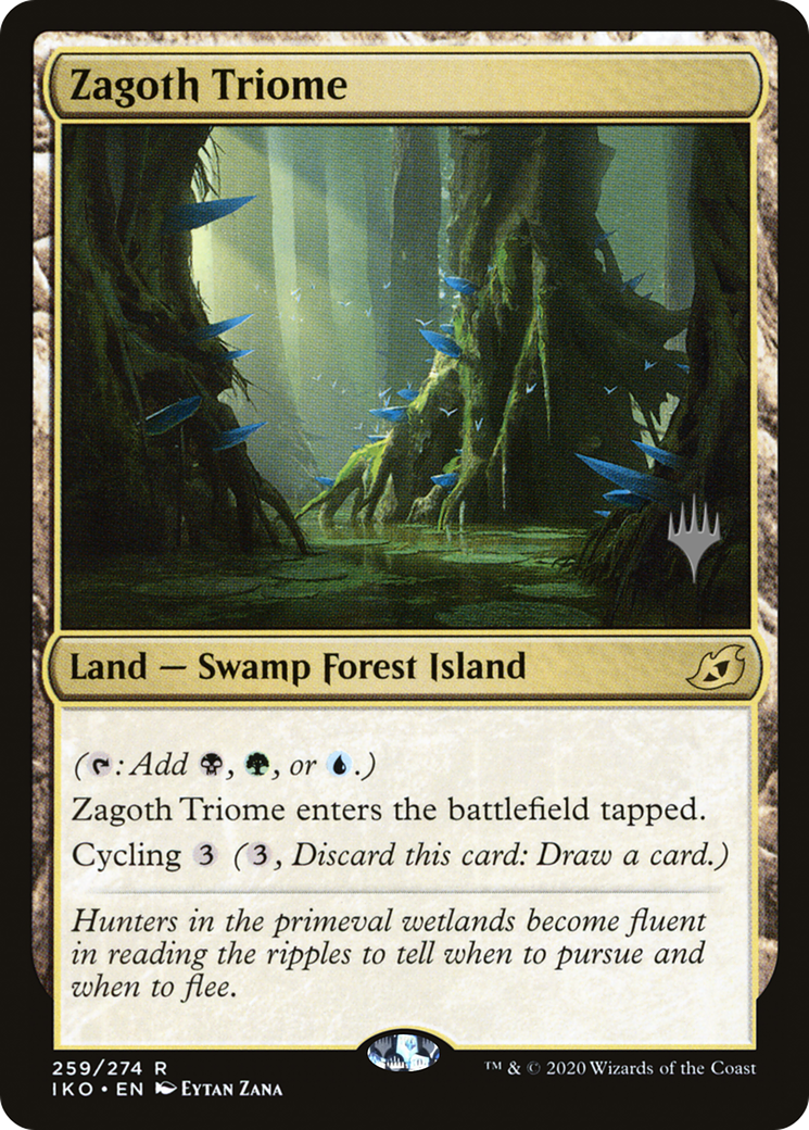 Zagoth Triome (PPIKO-259) - Ikoria: Lair of Behemoths Promos Foil-1
