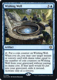 Wishing Well (PRE-081) - Bloomburrow Promos Foil-1